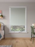 John Lewis ANYDAY Mesa Blackout/Thernal Roller Blind, Dusty Green
