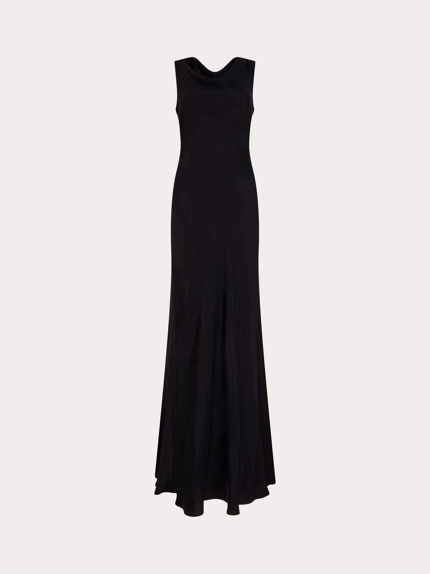 Buy Ghost Ada Satin V-Neck Dress Online at johnlewis.com