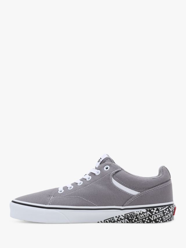 Vans Seldan Sidewall Canvas Trainers, Grey, 7