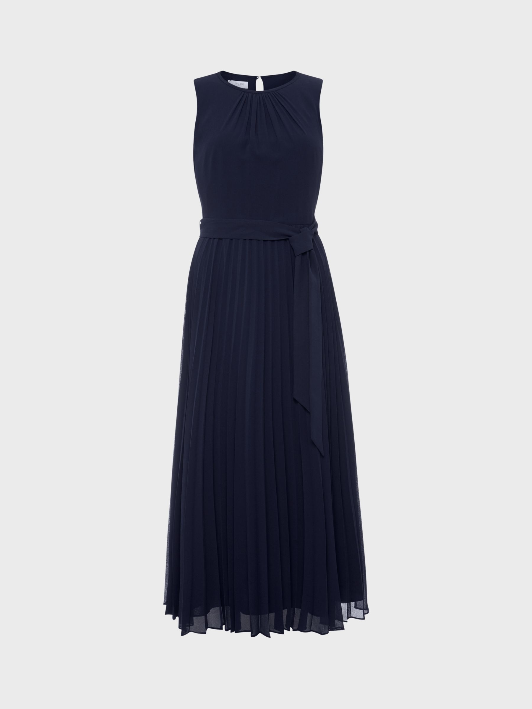 Buy Hobbs Blythe Pleated Midi Dress Online at johnlewis.com