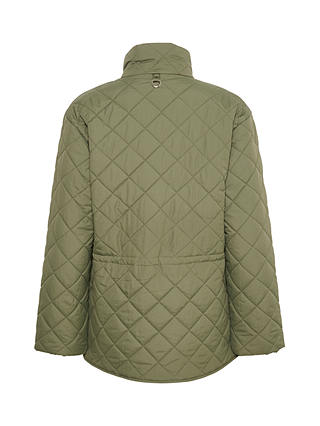 InWear Mopa Long Sleeve Quilted Jacket, Beetle Green
