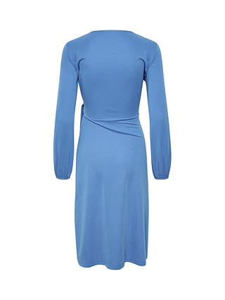 InWear Catja Wrap Midi Dress, Fall Blue