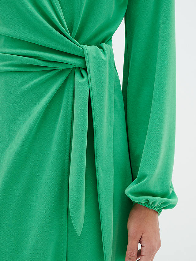 InWear Catja Wrap Midi Dress, Bright Green