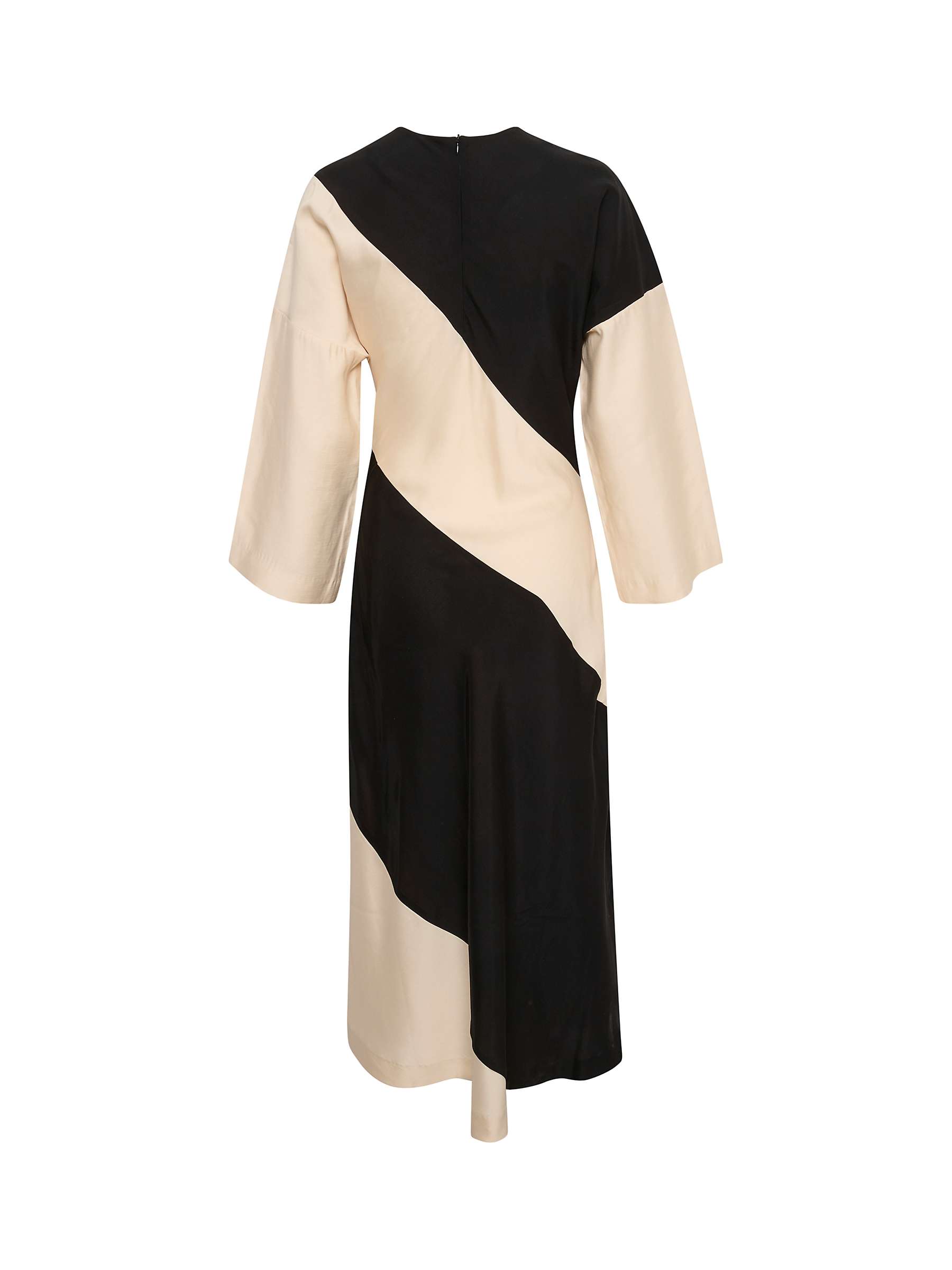 Buy InWear Sharla Diagonal Stripe Maxi Dress, Black/Eggshell Online at johnlewis.com