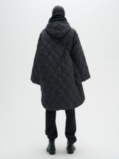 InWear Muna Cape Coat, Black, One Size