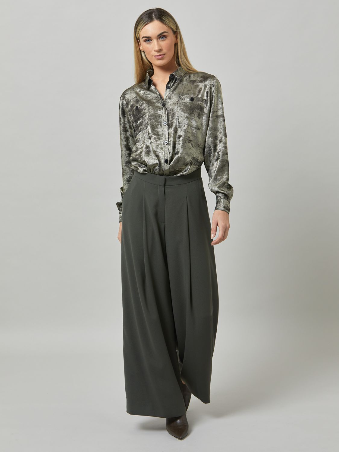 Helen McAlinden Charlize Trousers, Olive, 18