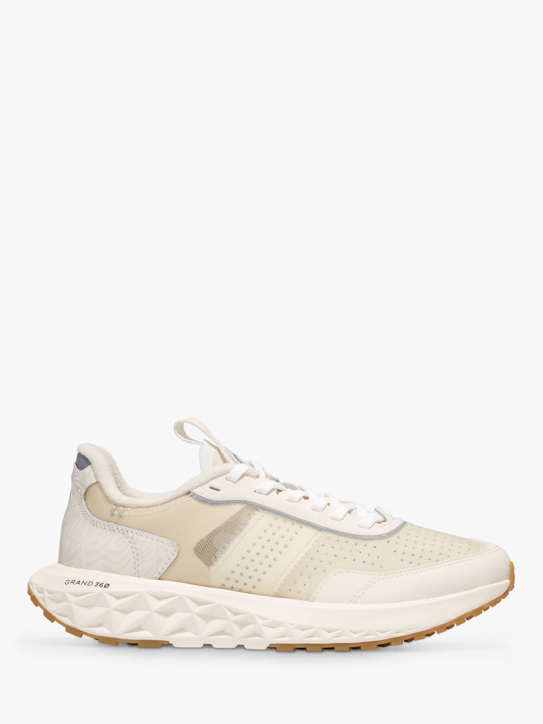 Cole Haan Zerogrand III Trainers, Ivory/Egret at John Lewis & Partners