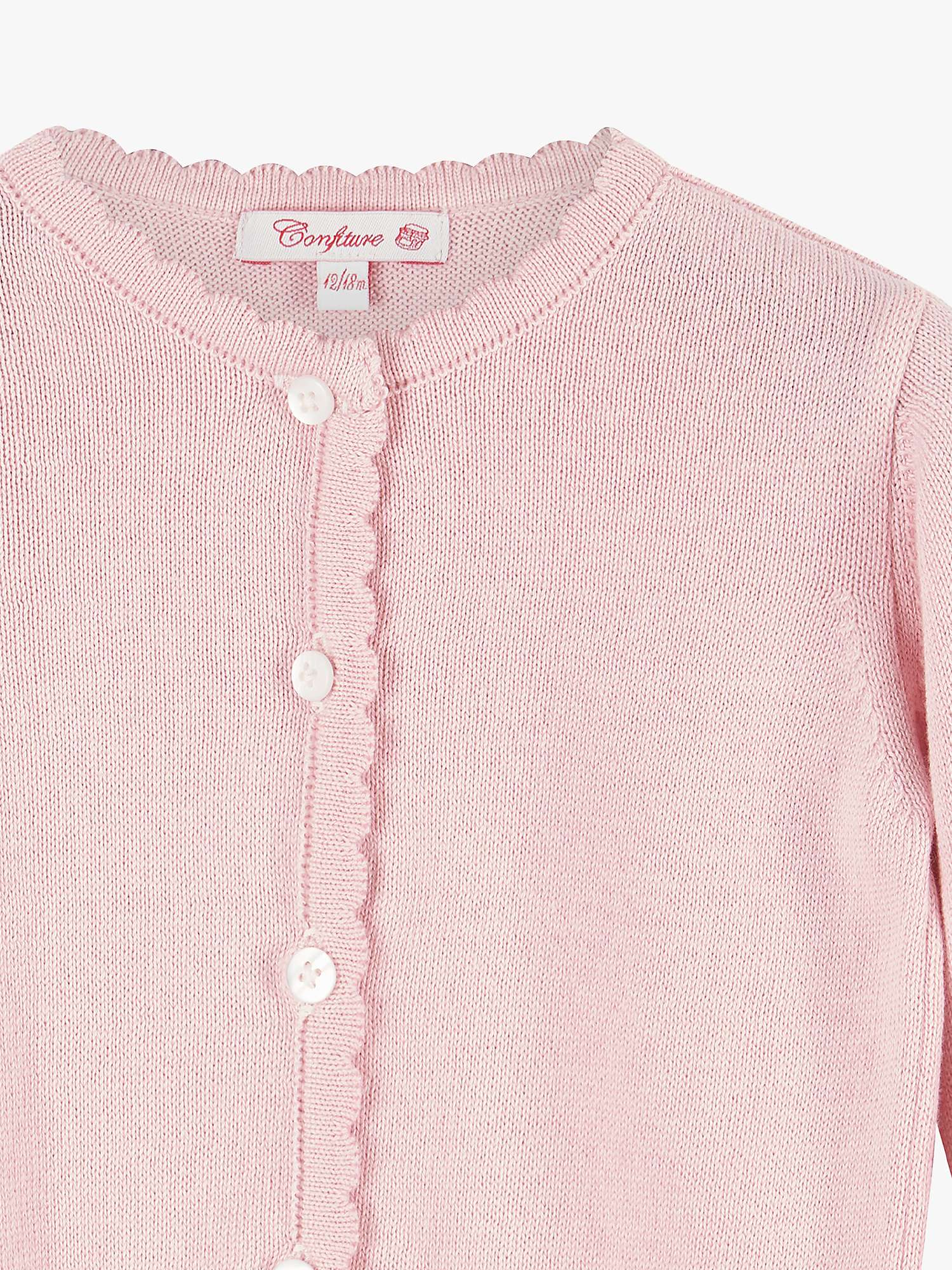 Buy Trotters Baby Scalloped Edge Cardigan Online at johnlewis.com