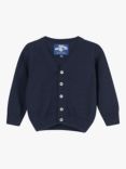 Trotters Baby Finley Cardigan, Navy