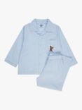Trotters Kids' Liam Guardsman Embroidered Pyjamas, Blue