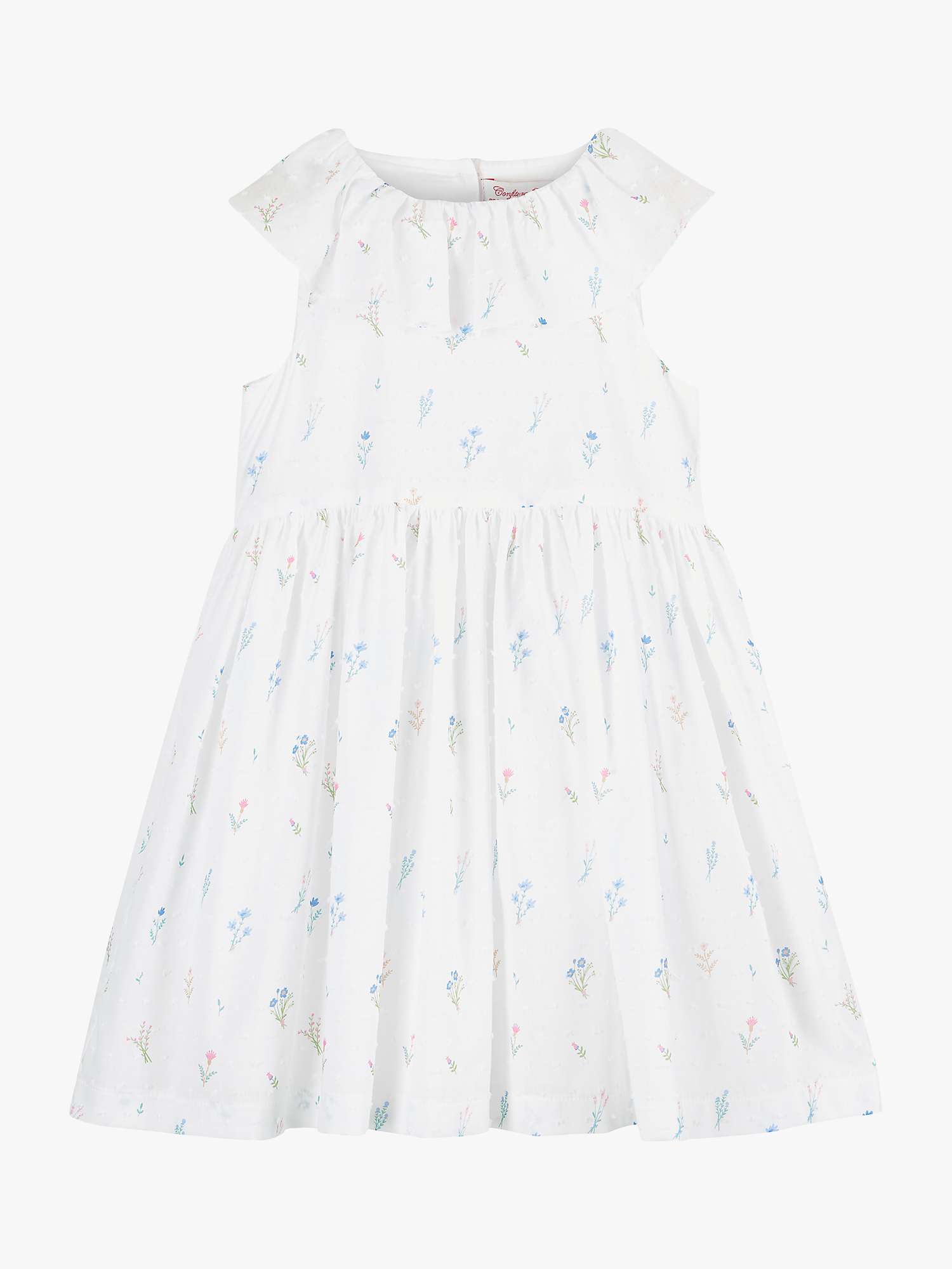 Buy Trotters Kids' Francis Willow Sun Dress, White Online at johnlewis.com