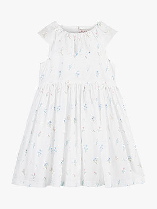 Trotters Kids' Francis Willow Sun Dress, White