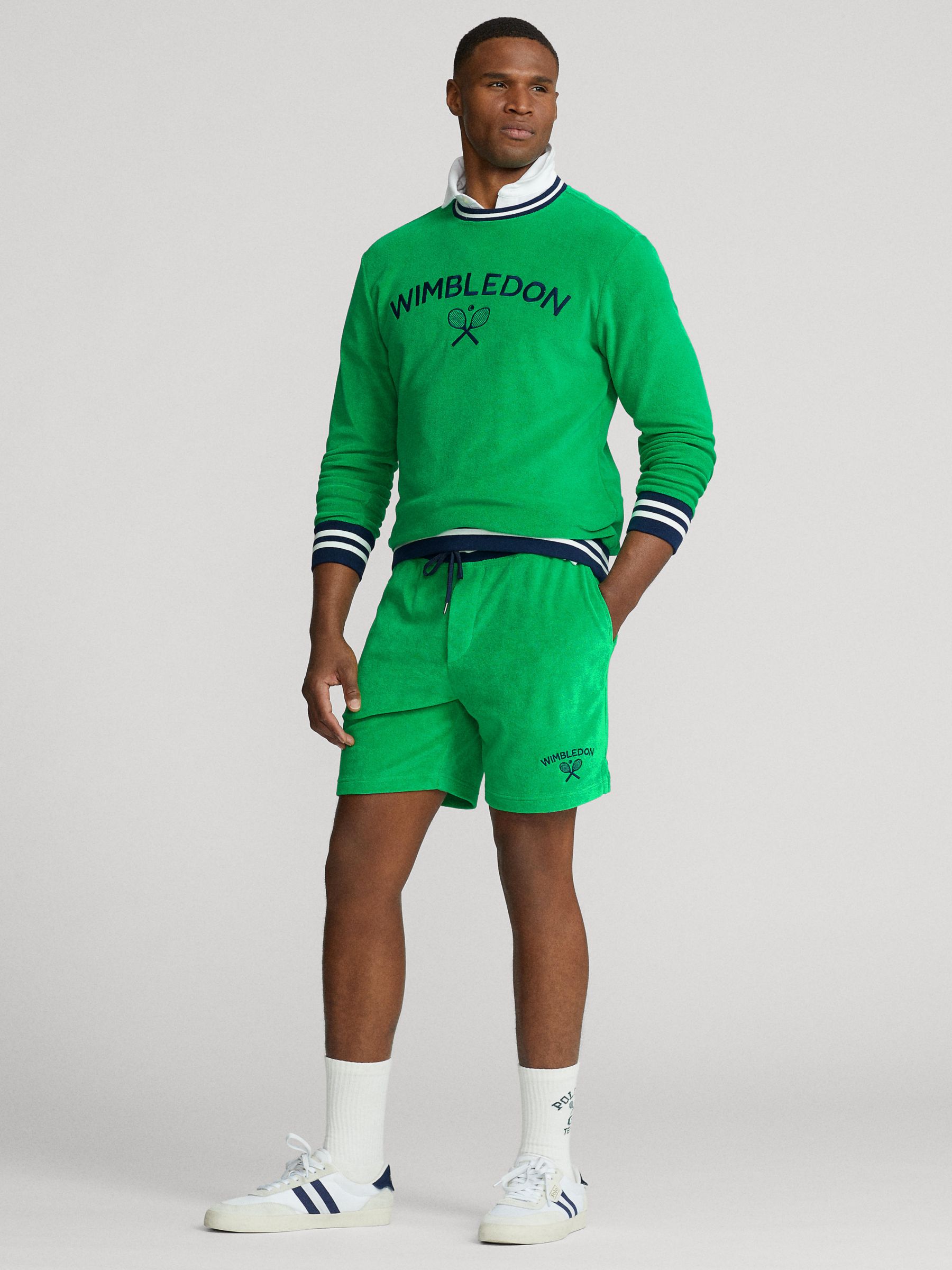 Polo Ralph Lauren X Wimbledon Athletic Shorts, Stem, Stem, S