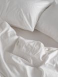 Bedfolk Relaxed Cotton Bedding, Snow