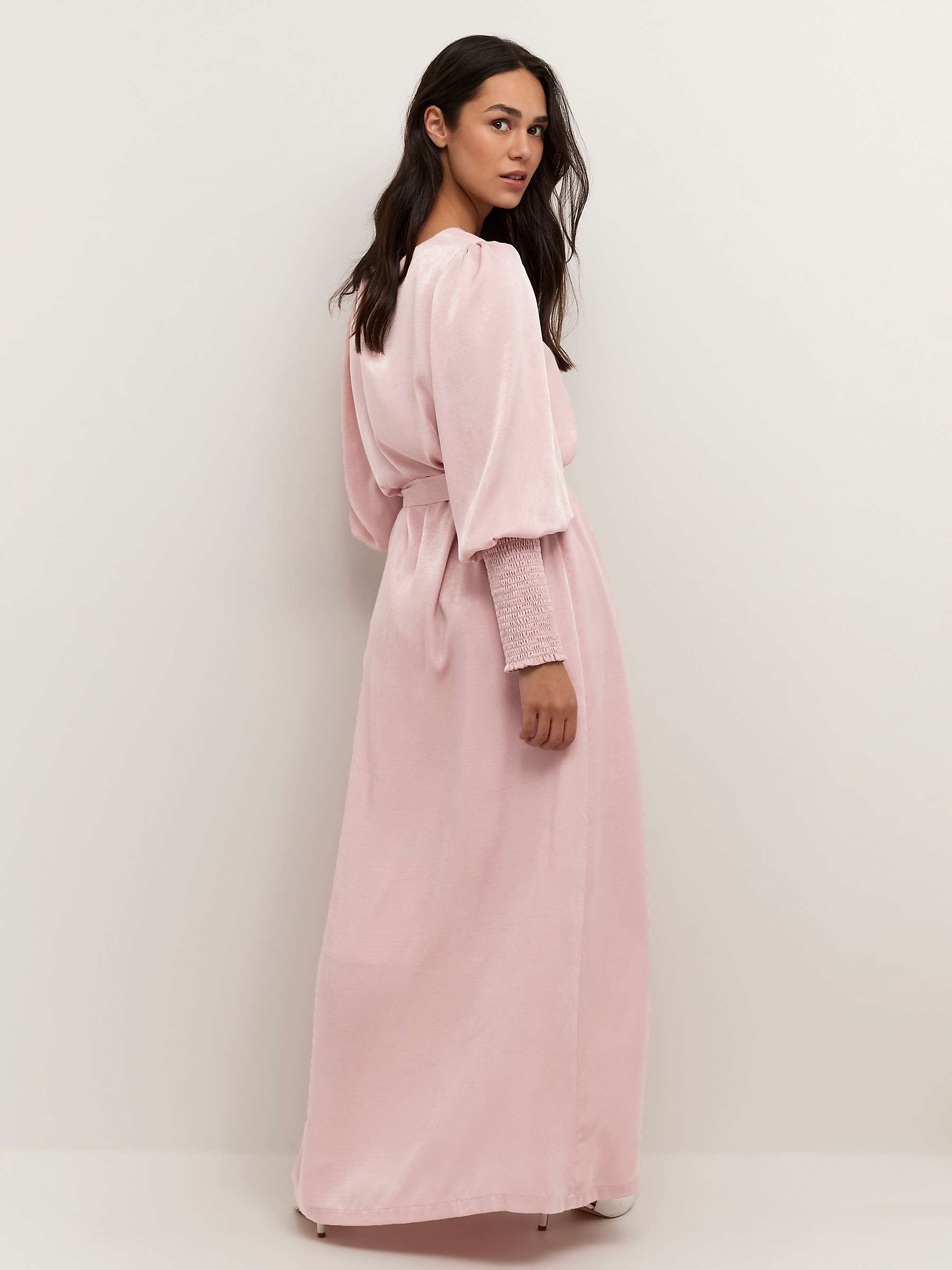 Buy KAFFE Louisa Maxi Dress, Misty Rose Online at johnlewis.com