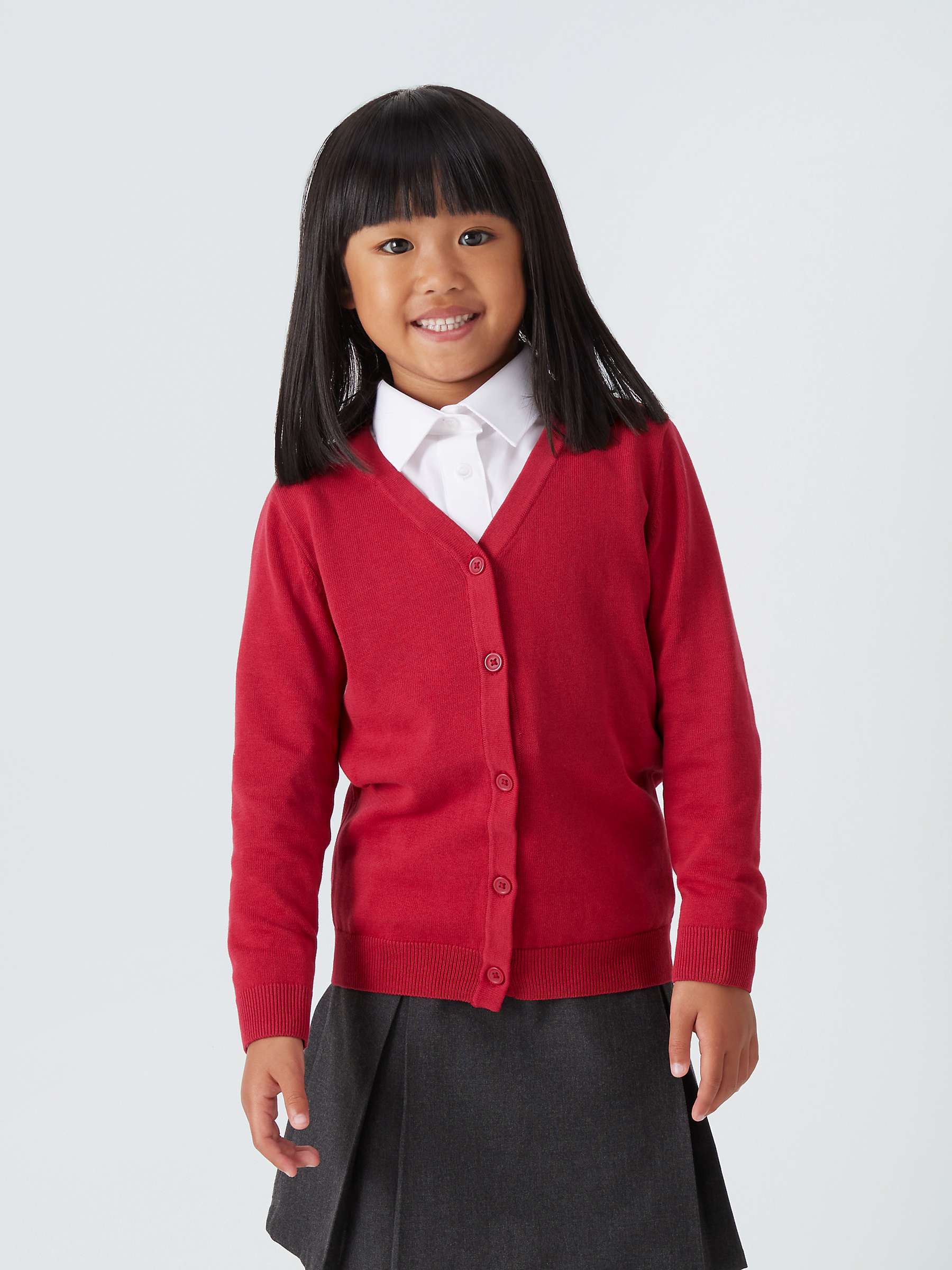 Buy John Lewis ANYDAY Unisex Cotton School Cardigan, Pack of 2 Online at johnlewis.com