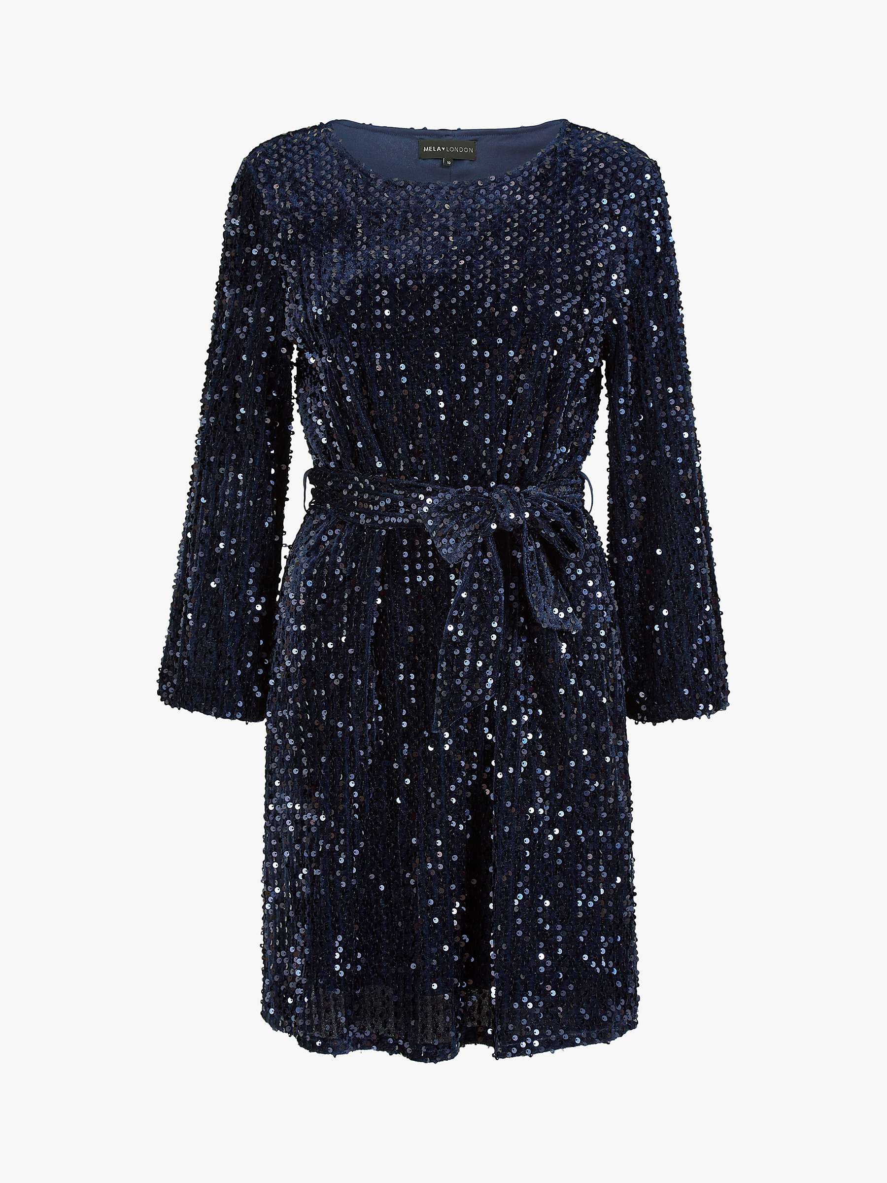 Buy Mela London Mela Sequin Smock Dress Online at johnlewis.com