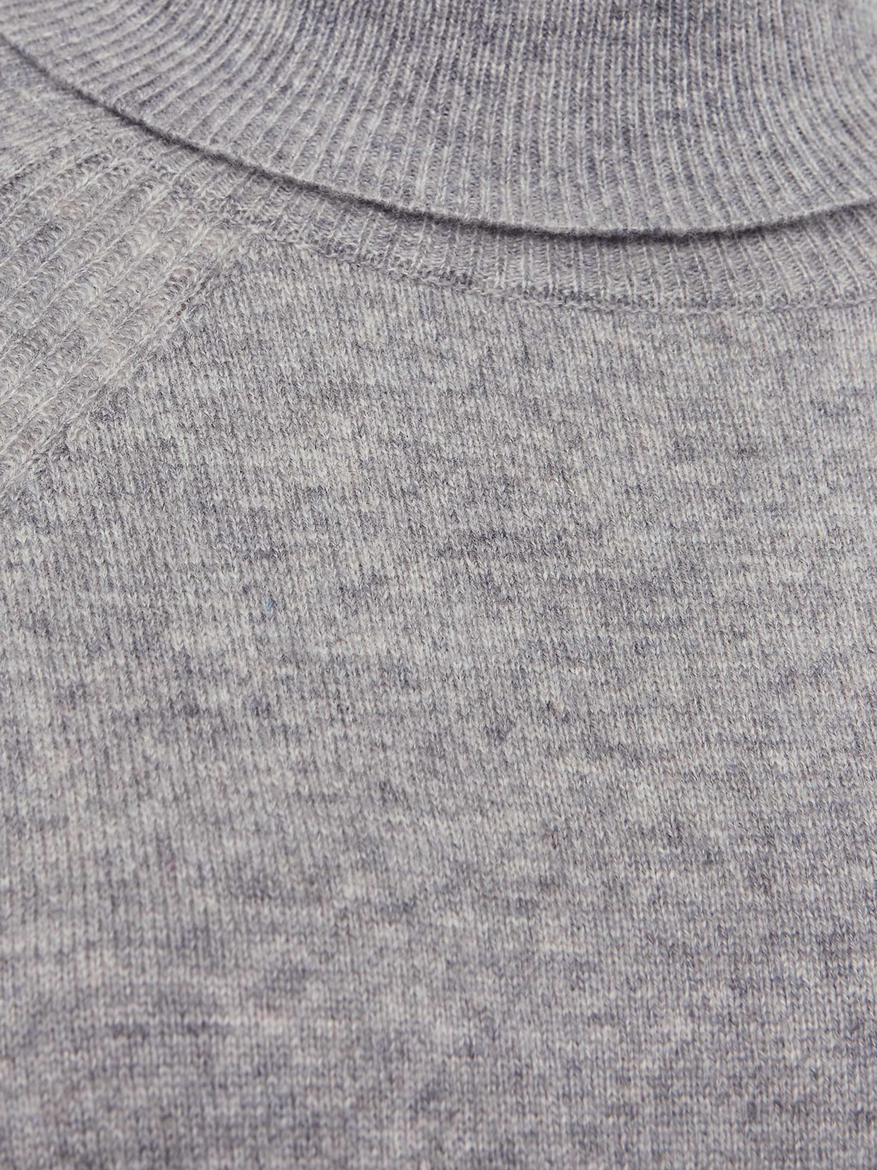 Phase Eight Seline Wool Cashmere Dress, Mid Grey at John Lewis & Partners