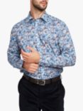 Simon Carter Liberty Fabric Amanda's Opera Shirt, Blue Multi