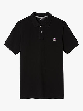 PS Paul Smith Pique Zebra Polo Shirt, Blacks