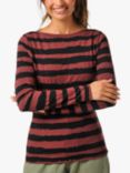 Burgs Bethany Boat Neck Cotton Top