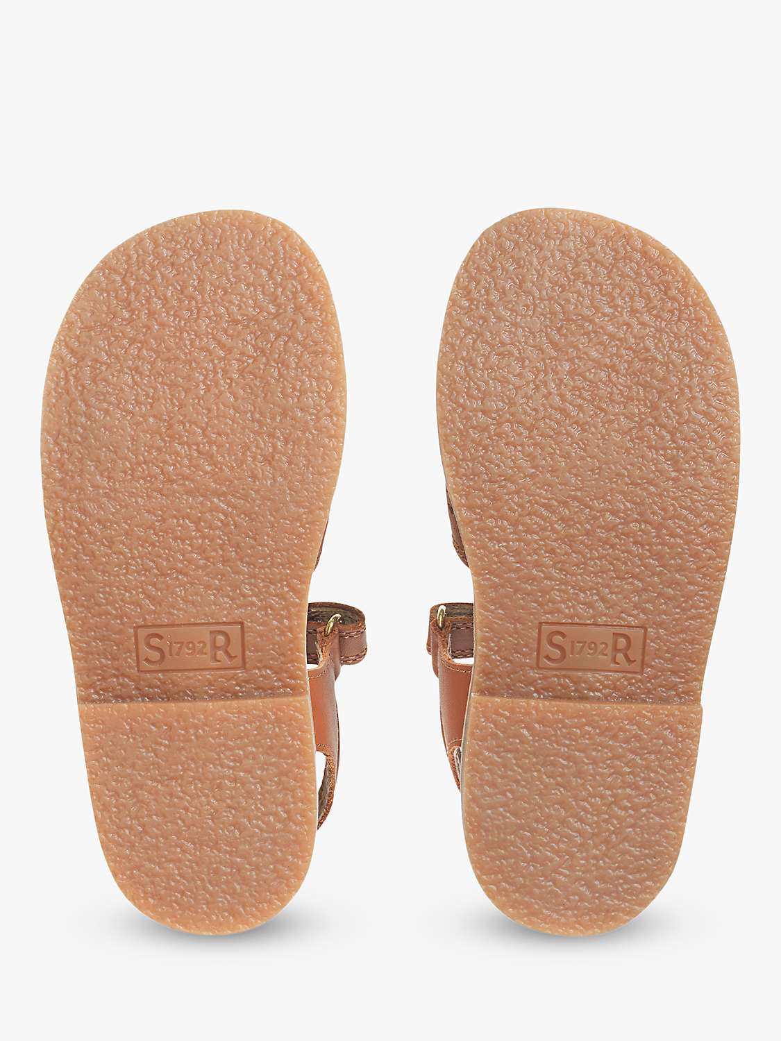 Buy Start-Rite Kids' Holiday Leather Sandals, Tan Online at johnlewis.com