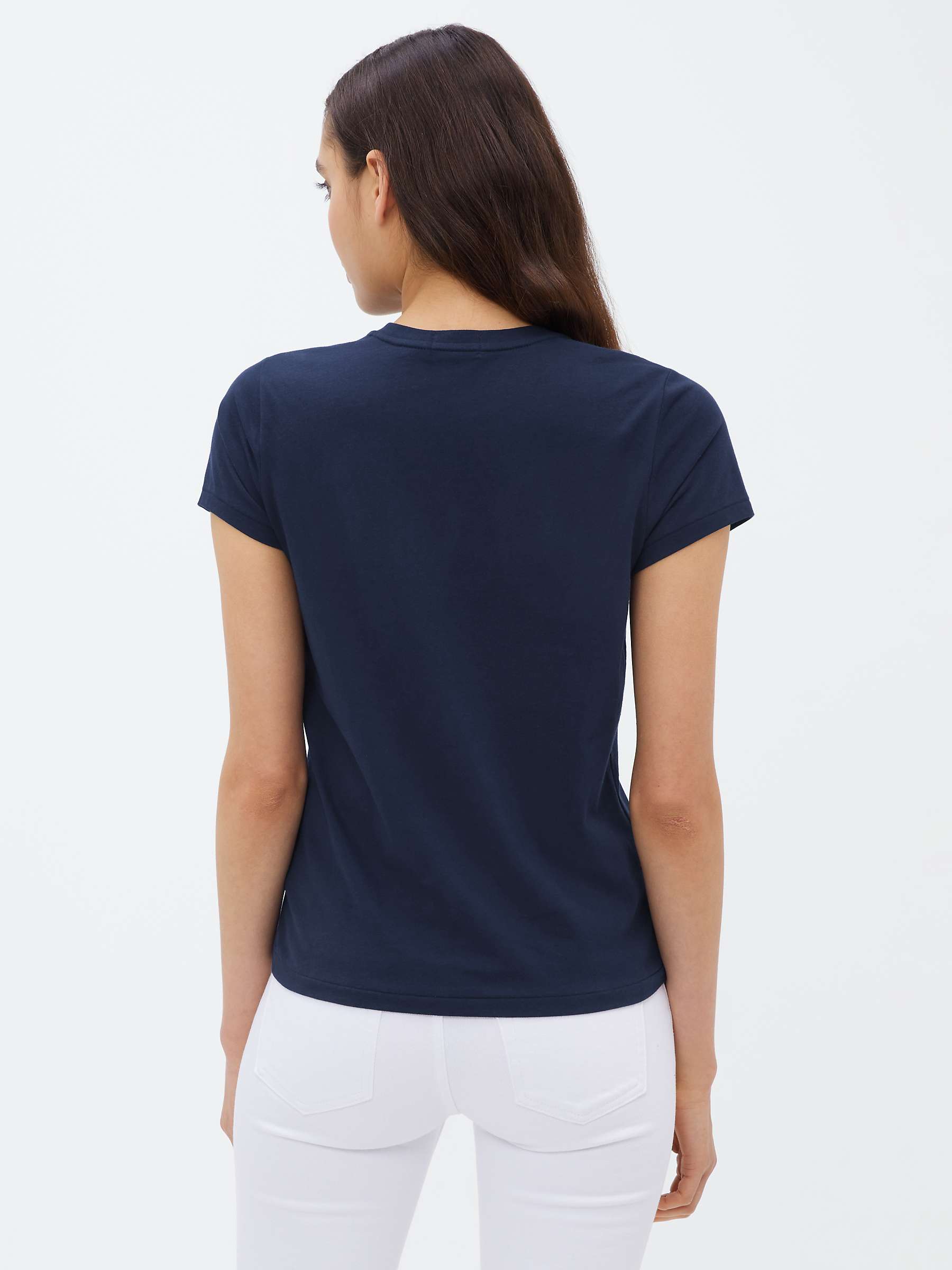 Buy Polo Ralph Lauren Logo Crew Neck Short Sleeve T-Shirt Online at johnlewis.com