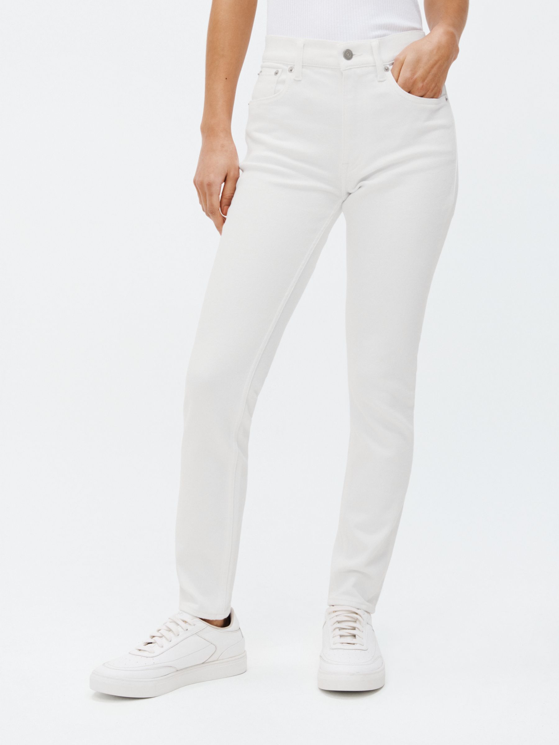 Polo Ralph Lauren Mid Rise Skinny Jeans, Amesbury Wash, 26