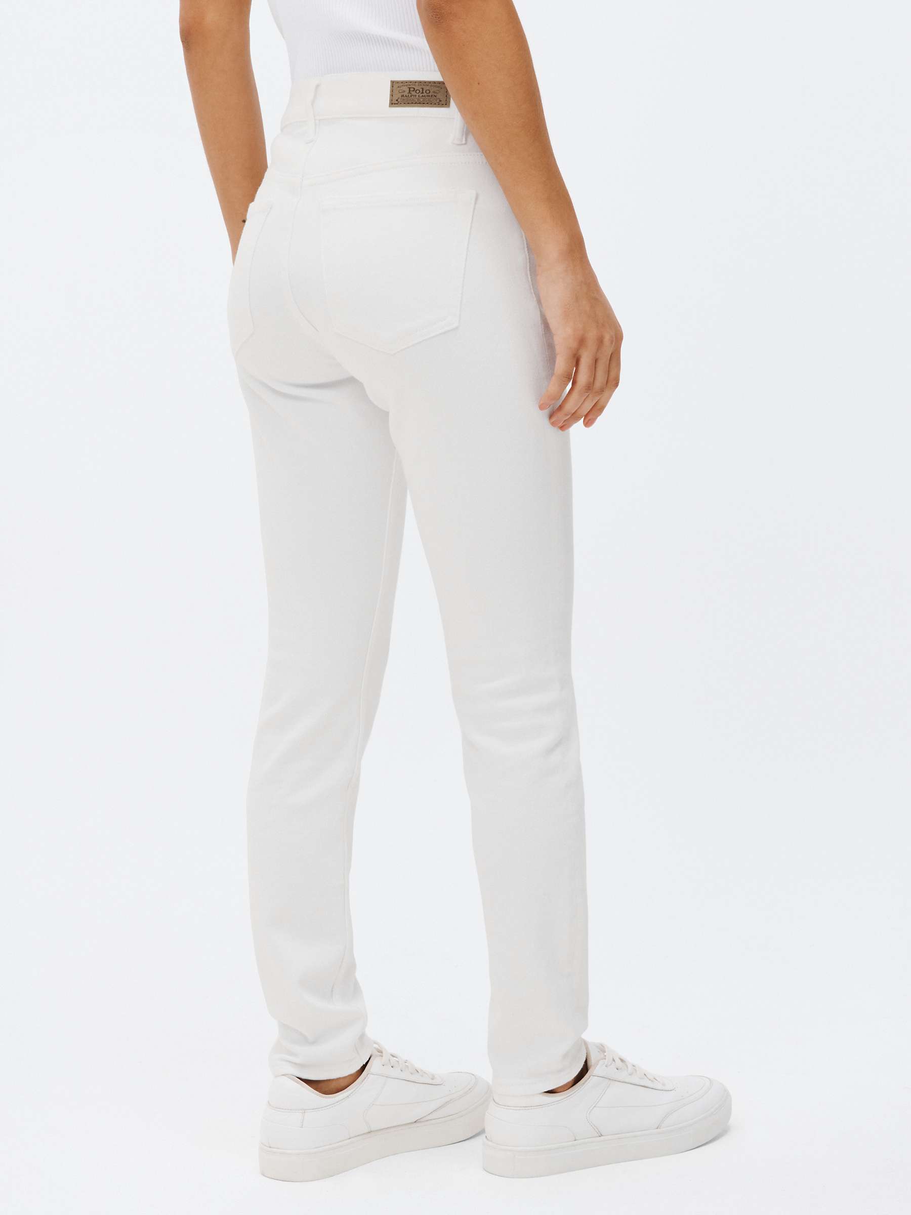Buy Polo Ralph Lauren Mid Rise Skinny Jeans, Amesbury Wash Online at johnlewis.com