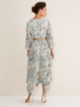 Phase Eight Dani Floral Pleated Midi Dress