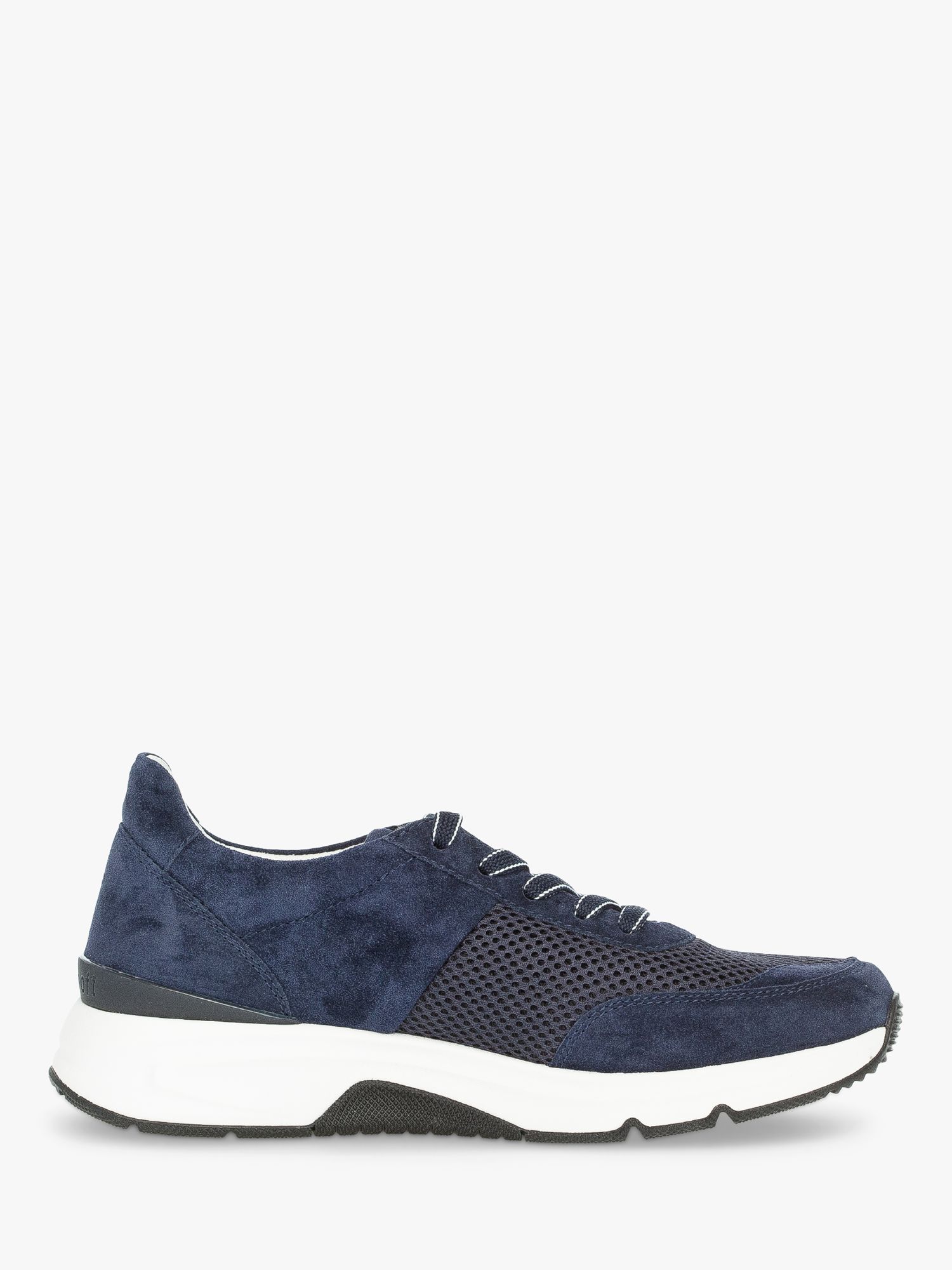 Gabor Aloe Rollingsoft Trainers, Navy at John Lewis & Partners