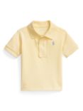 Ralph Lauren Baby Logo Short Sleeve Polo Top, T-Bird Yellow