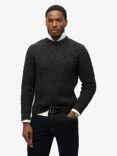 Superdry Wool Blend Cable Crew Neck Jumper