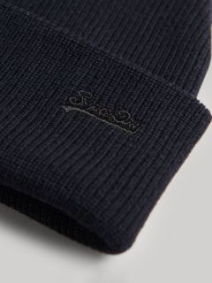 Men's - Vintage Logo Classic Beanie in Eclipse Navy/black Grit