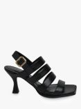 Whistles Marren High Heel Leather Sandals, Black