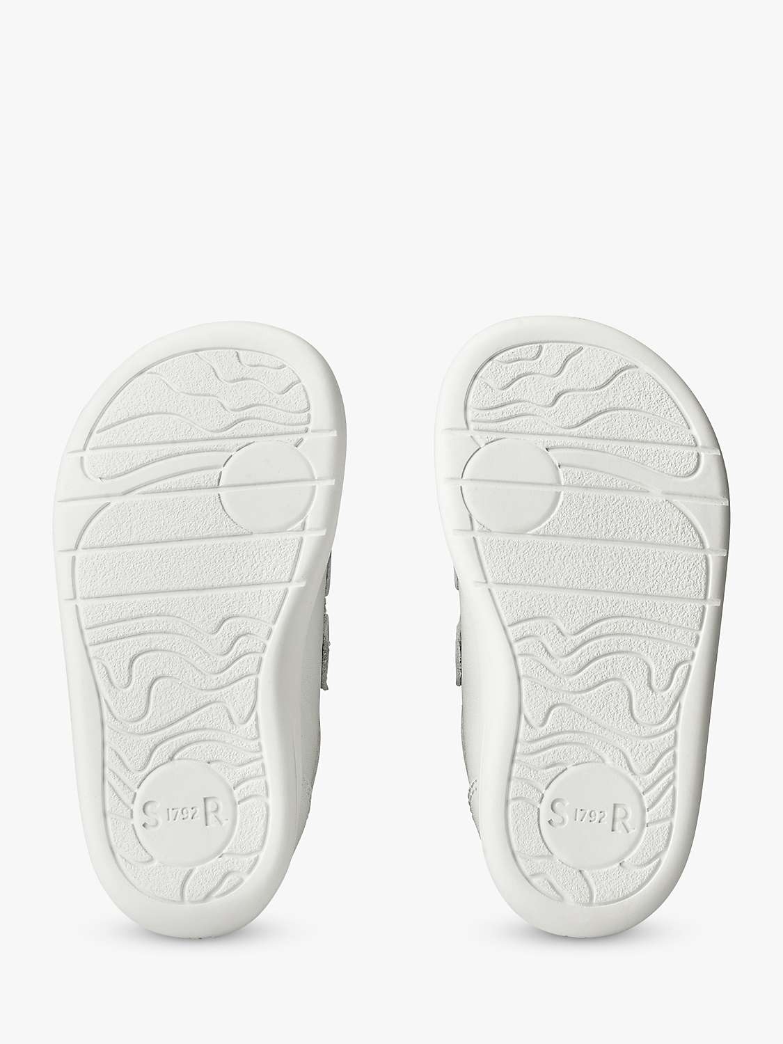 Buy Start-Rite Baby Maze Leather Pre Walker Shoes, White Online at johnlewis.com