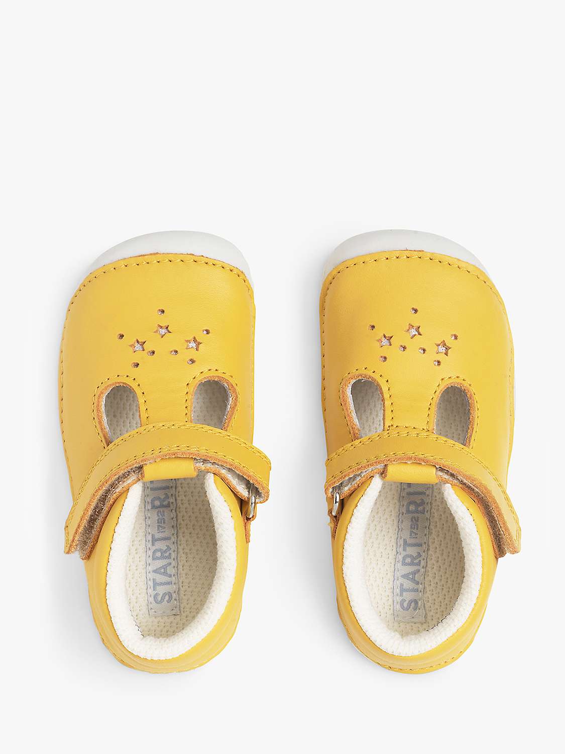 Buy Start-Rite Baby Tumble Pre-Walker Shoes, Yellow Leather Online at johnlewis.com