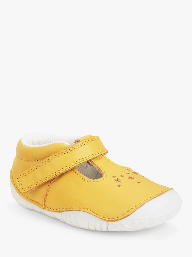 Start-Rite Baby Tumble Pre-Walker Shoes, Yellow Leather