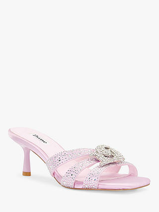 Dune Manor Embellished Mules, Pale_pink-synthetic