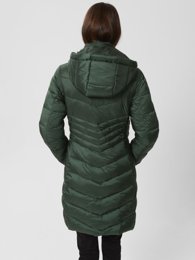 Hobbs Nessie Lightweight Puffer Coat, Rich Sage Green, 6