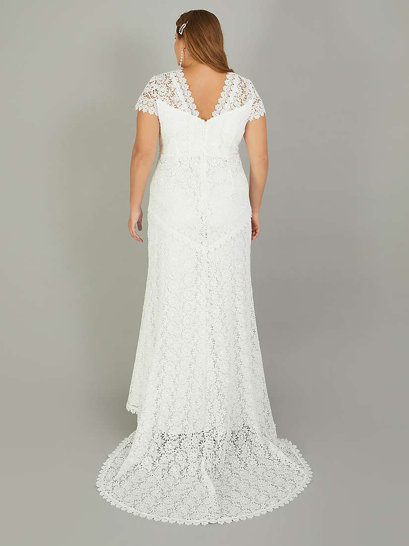 Buy Monsoon Sienna Lace Bridal Maxi Dress, Ivory Online at johnlewis.com