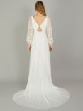 Monsoon Josette Embellished Bridal Maxi Dress, Ivory