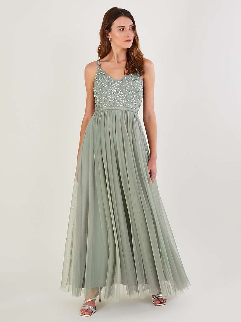 Buy Monsoon Autumn Embellished Maxi Dress Online at johnlewis.com