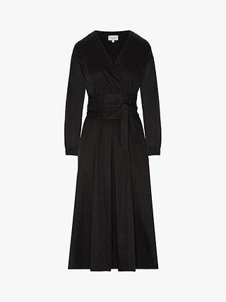 Jasper Conran Connie Kimono Wrap Dress, Black
