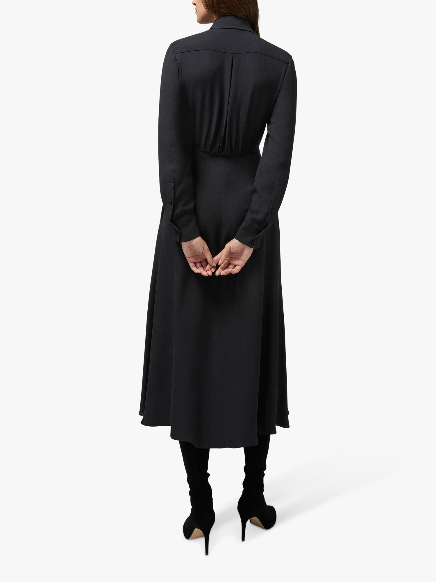 Buy Jasper Conran Claudia Empire Line Crepe Midi Dress Online at johnlewis.com