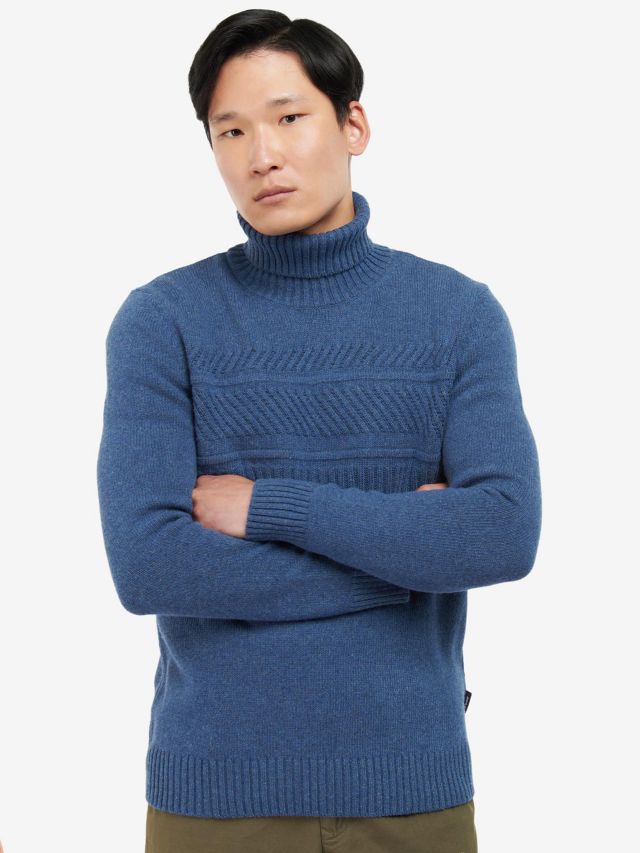 Barbour roll discount neck jumper