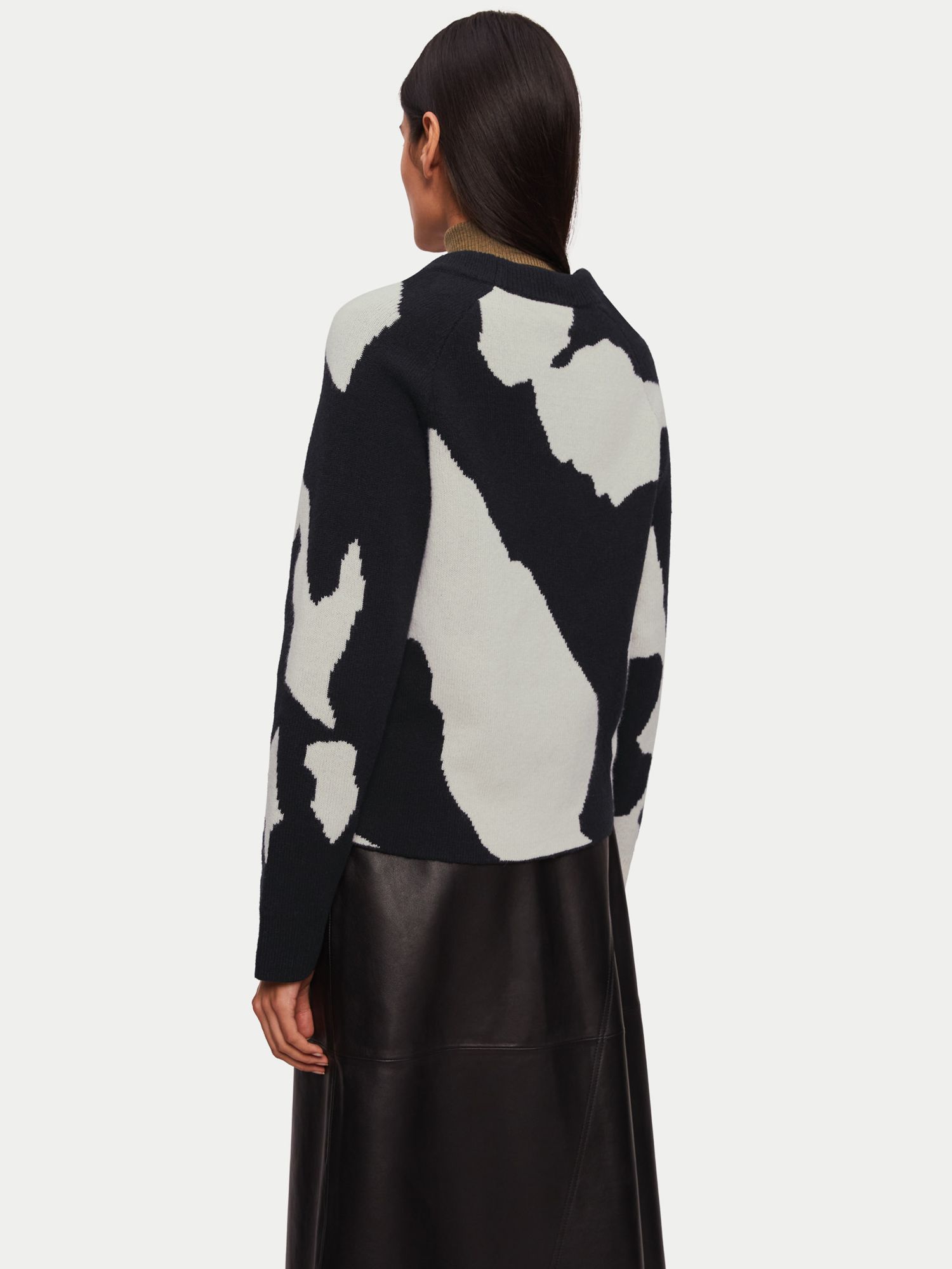 Abstract Jacquard Crew