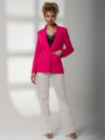 Jolie Moi Baylin Tailored Blazer, Hot Pink