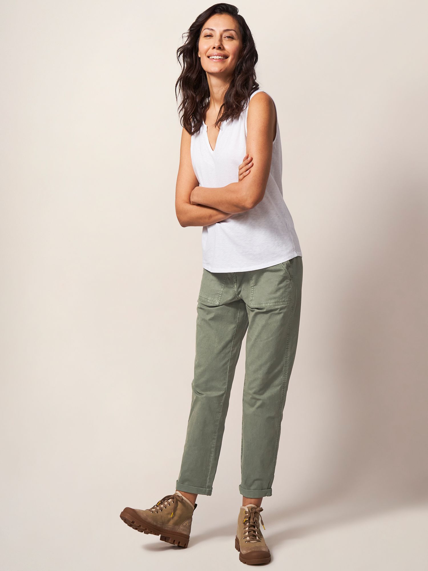 Women's Trousers & Leggings - Sale, Green