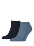 Calvin Klein Trainer Socks, Pack of 2, 005 Denim Melange
